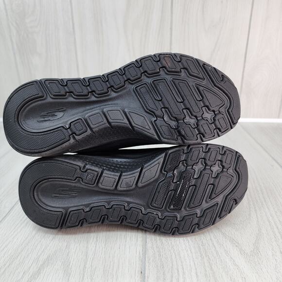 Arch Fit Skechers Women's 7.5 Sneakers Black Air-Cooled SN 150062 - Picture 7 of 11